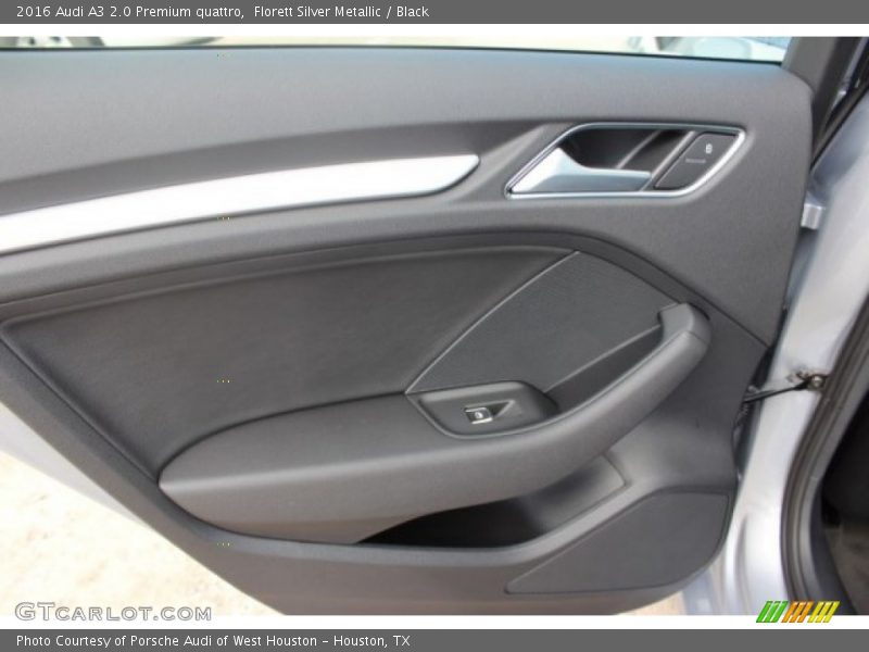 Florett Silver Metallic / Black 2016 Audi A3 2.0 Premium quattro