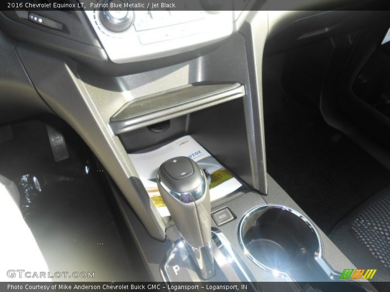 Patriot Blue Metallic / Jet Black 2016 Chevrolet Equinox LT
