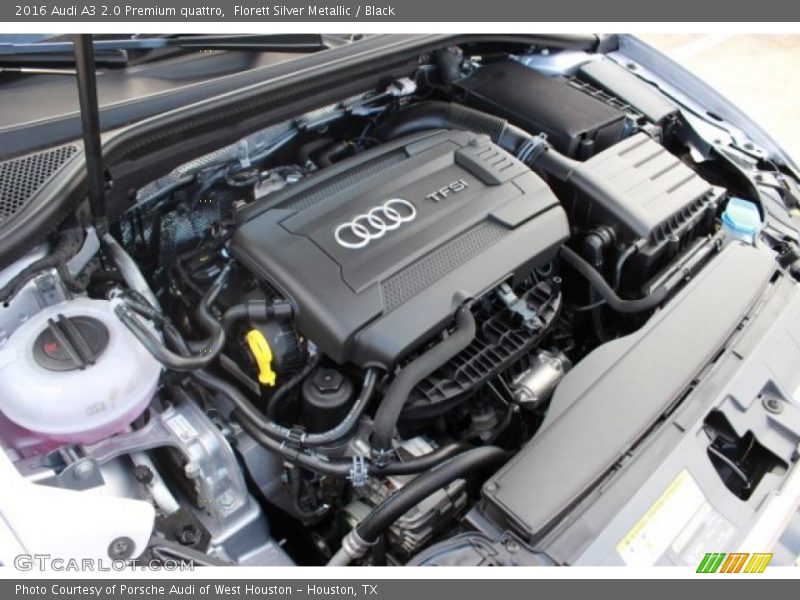Florett Silver Metallic / Black 2016 Audi A3 2.0 Premium quattro