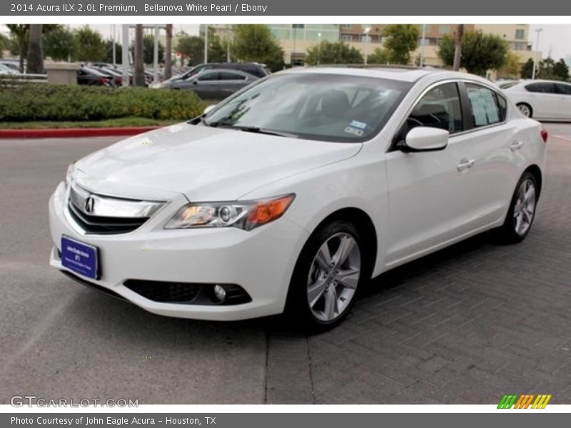Bellanova White Pearl / Ebony 2014 Acura ILX 2.0L Premium