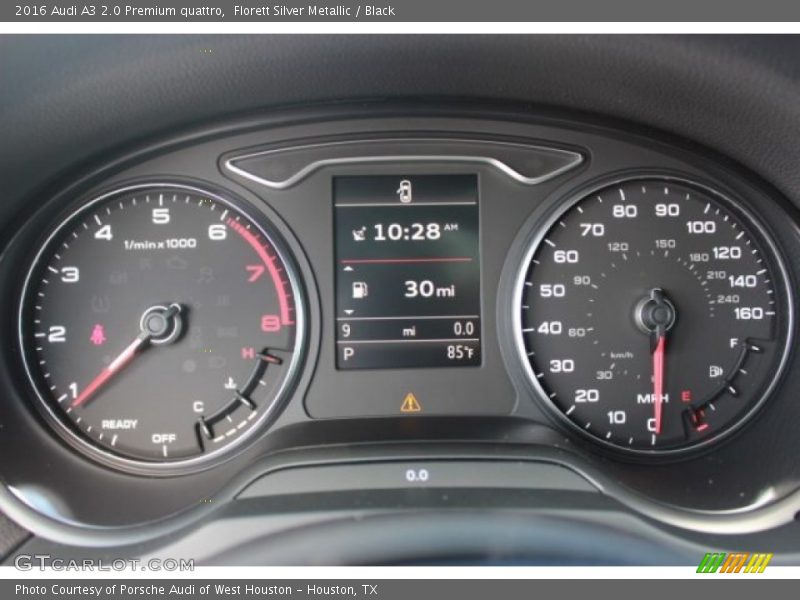 Florett Silver Metallic / Black 2016 Audi A3 2.0 Premium quattro