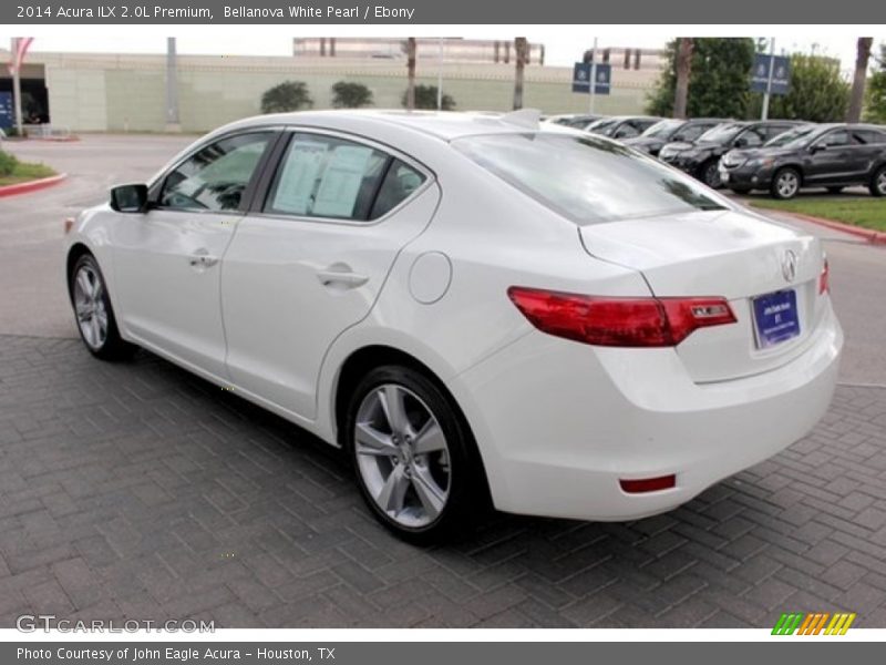 Bellanova White Pearl / Ebony 2014 Acura ILX 2.0L Premium