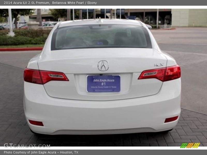 Bellanova White Pearl / Ebony 2014 Acura ILX 2.0L Premium