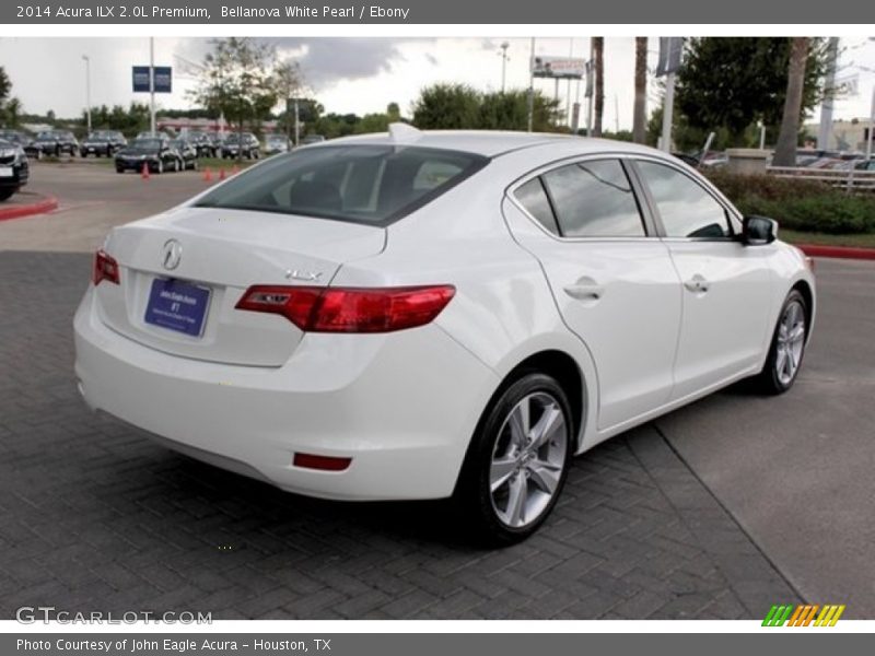 Bellanova White Pearl / Ebony 2014 Acura ILX 2.0L Premium