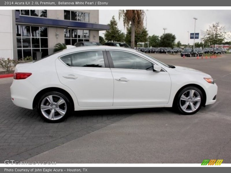 Bellanova White Pearl / Ebony 2014 Acura ILX 2.0L Premium