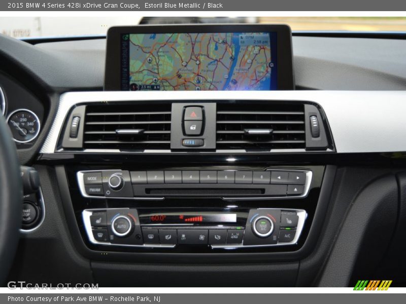 Estoril Blue Metallic / Black 2015 BMW 4 Series 428i xDrive Gran Coupe