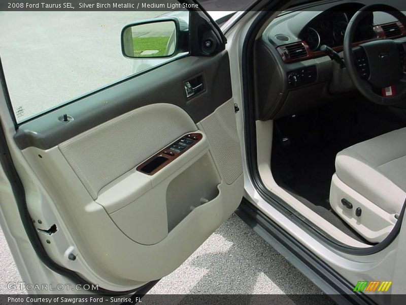 Silver Birch Metallic / Medium Light Stone 2008 Ford Taurus SEL