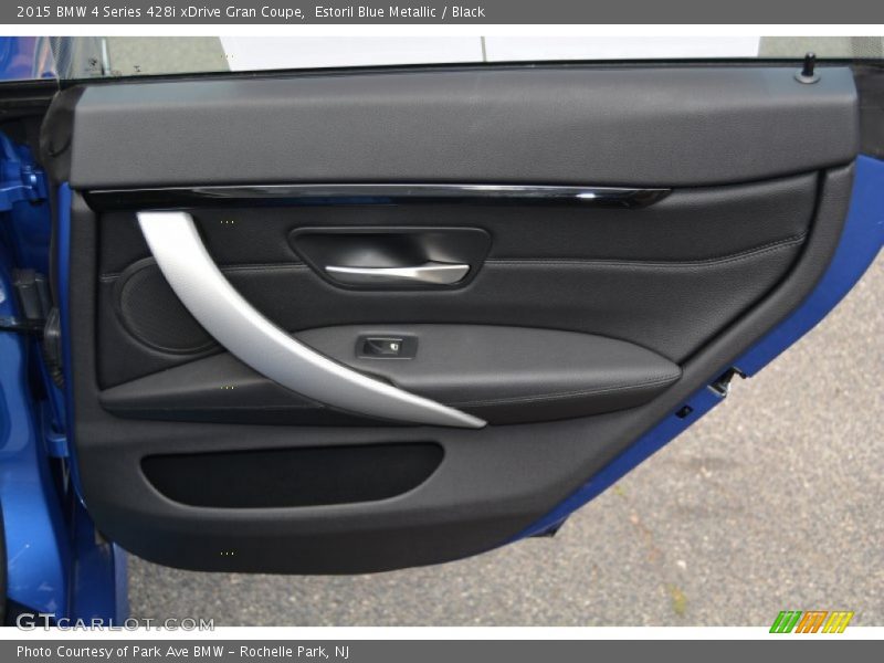 Estoril Blue Metallic / Black 2015 BMW 4 Series 428i xDrive Gran Coupe