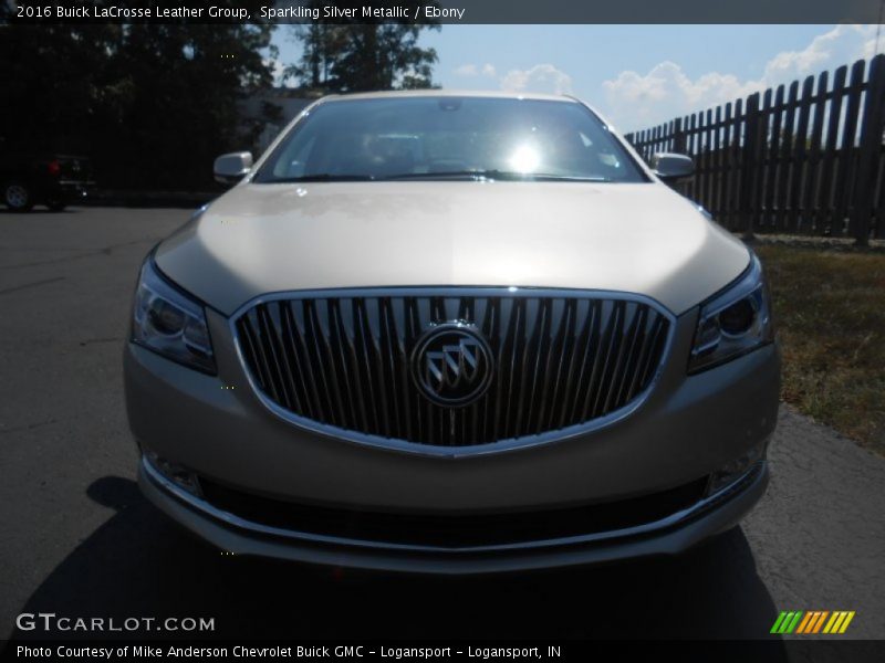 Sparkling Silver Metallic / Ebony 2016 Buick LaCrosse Leather Group