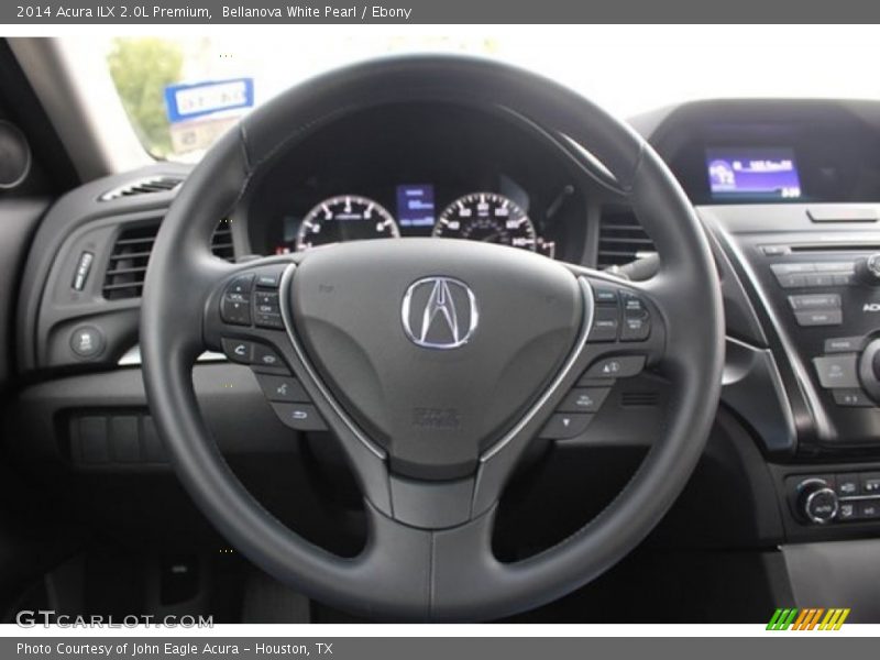 Bellanova White Pearl / Ebony 2014 Acura ILX 2.0L Premium