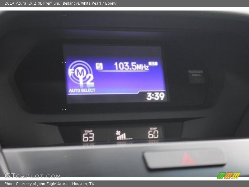 Bellanova White Pearl / Ebony 2014 Acura ILX 2.0L Premium