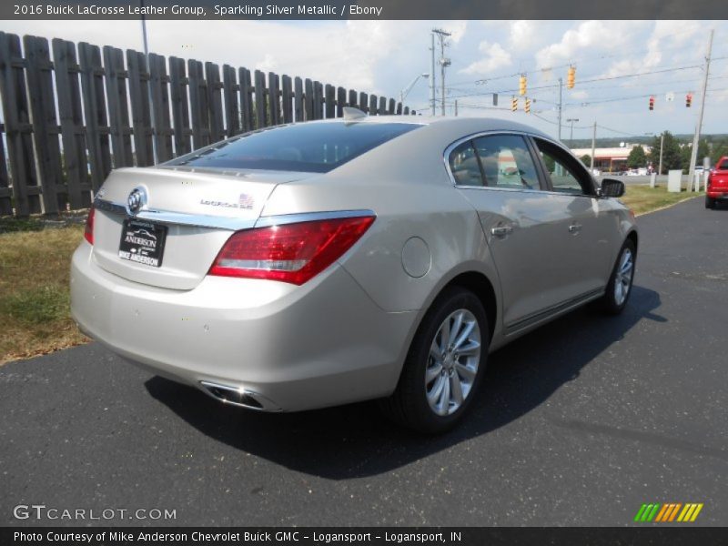 Sparkling Silver Metallic / Ebony 2016 Buick LaCrosse Leather Group