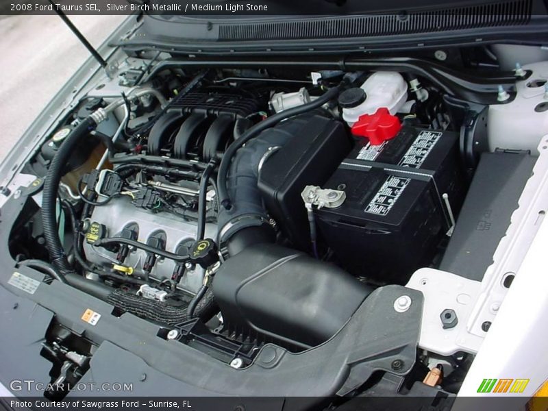 Silver Birch Metallic / Medium Light Stone 2008 Ford Taurus SEL