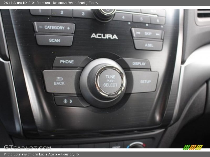 Bellanova White Pearl / Ebony 2014 Acura ILX 2.0L Premium