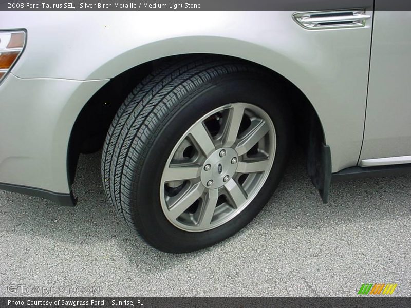 Silver Birch Metallic / Medium Light Stone 2008 Ford Taurus SEL