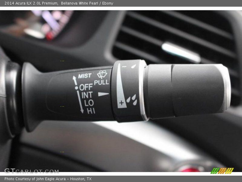 Bellanova White Pearl / Ebony 2014 Acura ILX 2.0L Premium