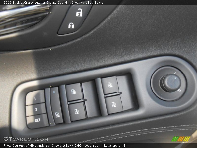 Controls of 2016 LaCrosse Leather Group