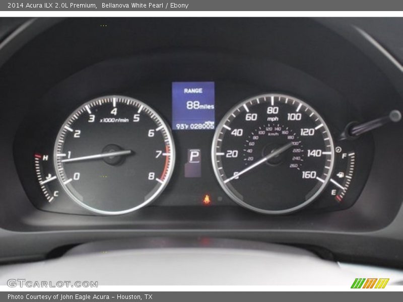 Bellanova White Pearl / Ebony 2014 Acura ILX 2.0L Premium