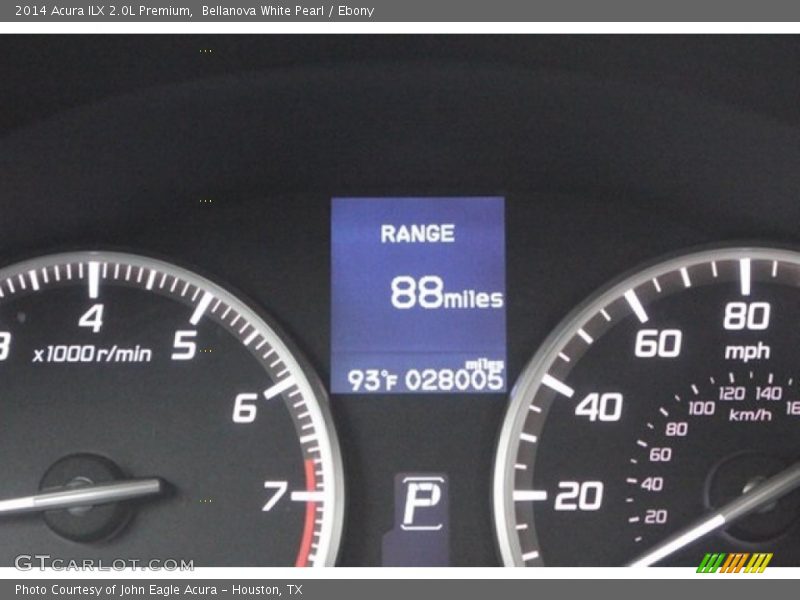 Bellanova White Pearl / Ebony 2014 Acura ILX 2.0L Premium