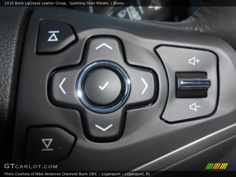 Controls of 2016 LaCrosse Leather Group