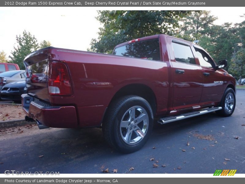 Deep Cherry Red Crystal Pearl / Dark Slate Gray/Medium Graystone 2012 Dodge Ram 1500 Express Crew Cab