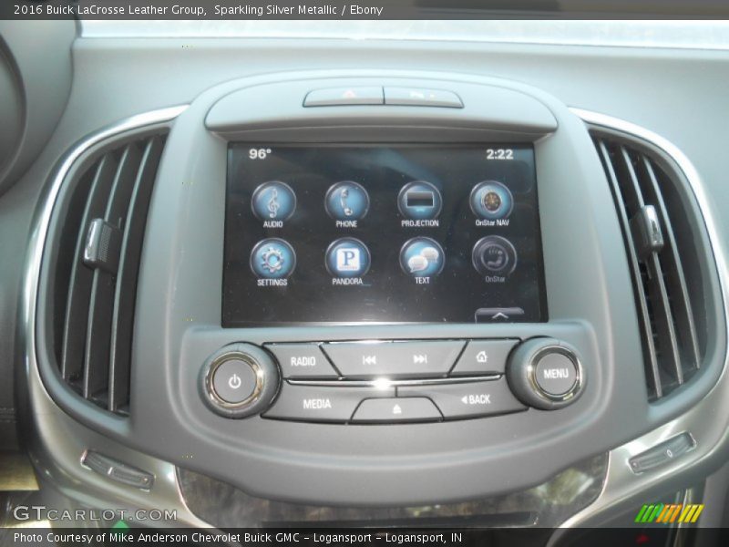 Controls of 2016 LaCrosse Leather Group