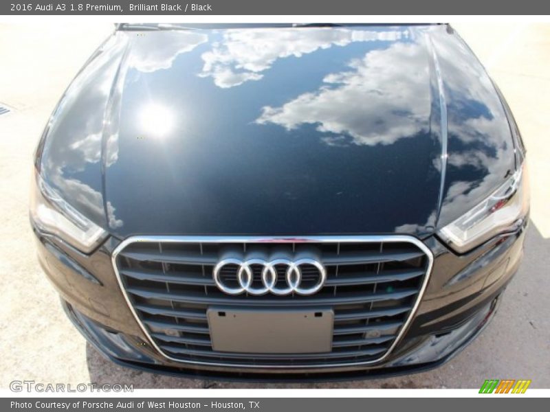 Brilliant Black / Black 2016 Audi A3 1.8 Premium