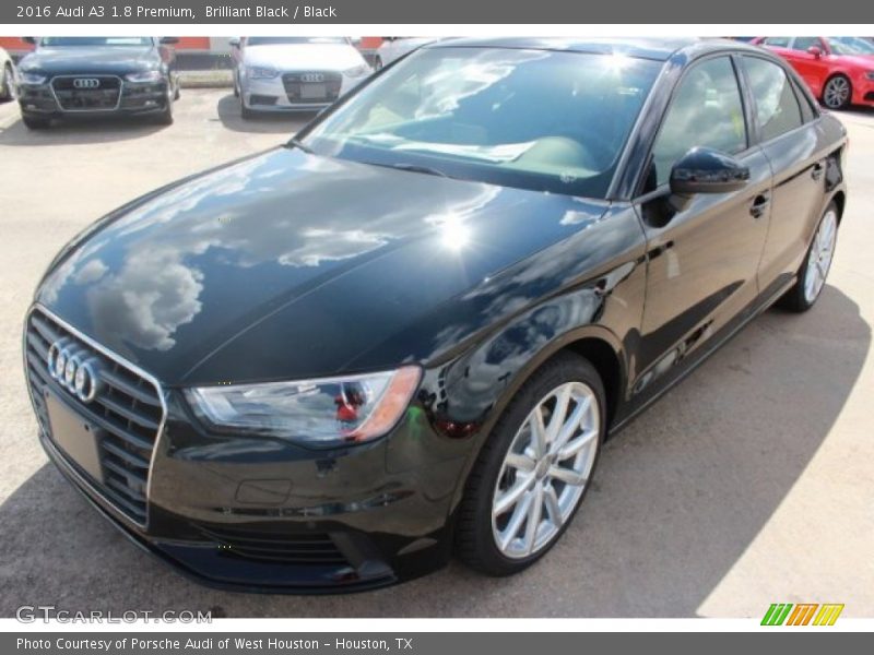 Brilliant Black / Black 2016 Audi A3 1.8 Premium