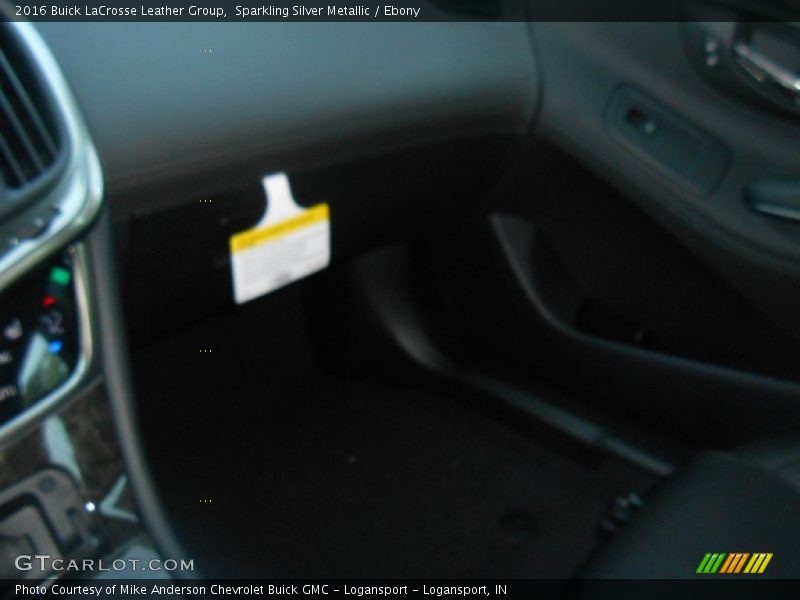 Sparkling Silver Metallic / Ebony 2016 Buick LaCrosse Leather Group