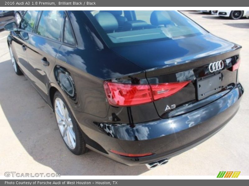 Brilliant Black / Black 2016 Audi A3 1.8 Premium