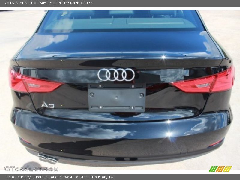 Brilliant Black / Black 2016 Audi A3 1.8 Premium
