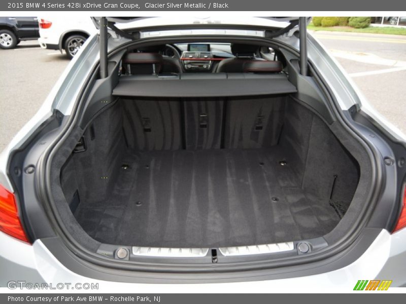 Glacier Silver Metallic / Black 2015 BMW 4 Series 428i xDrive Gran Coupe