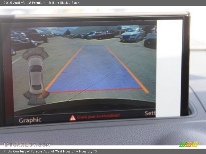 Brilliant Black / Black 2016 Audi A3 1.8 Premium