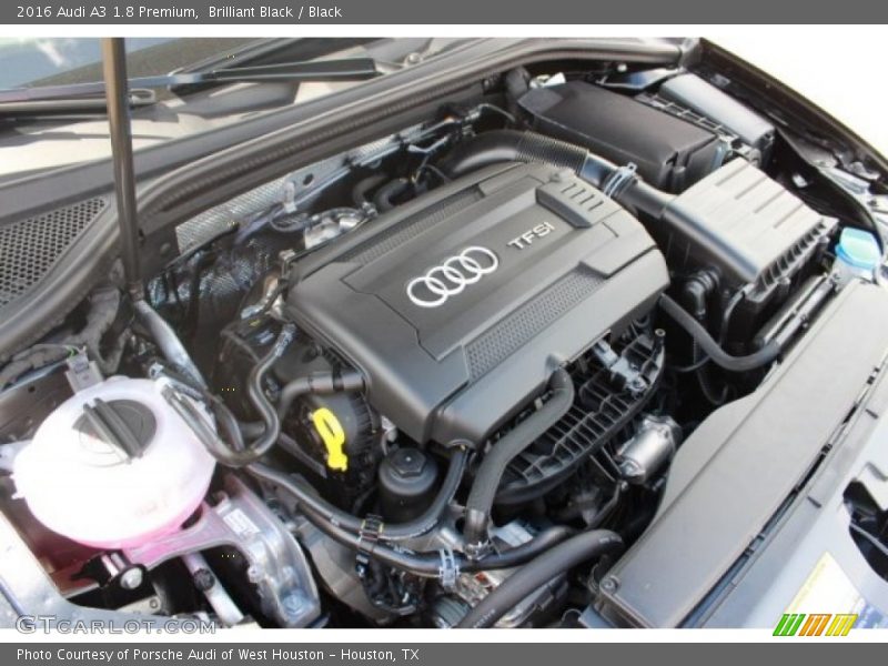Brilliant Black / Black 2016 Audi A3 1.8 Premium