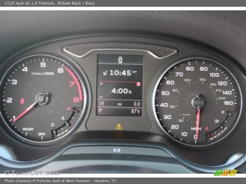 Brilliant Black / Black 2016 Audi A3 1.8 Premium