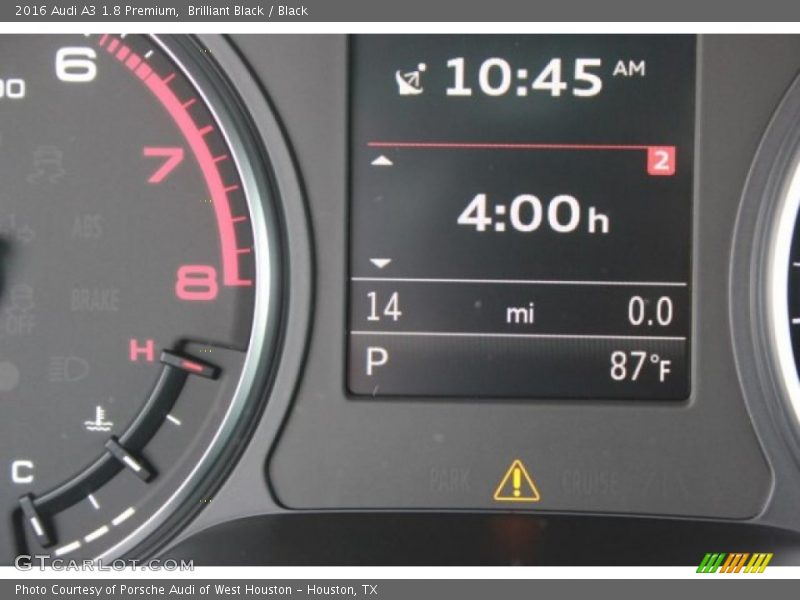 Brilliant Black / Black 2016 Audi A3 1.8 Premium