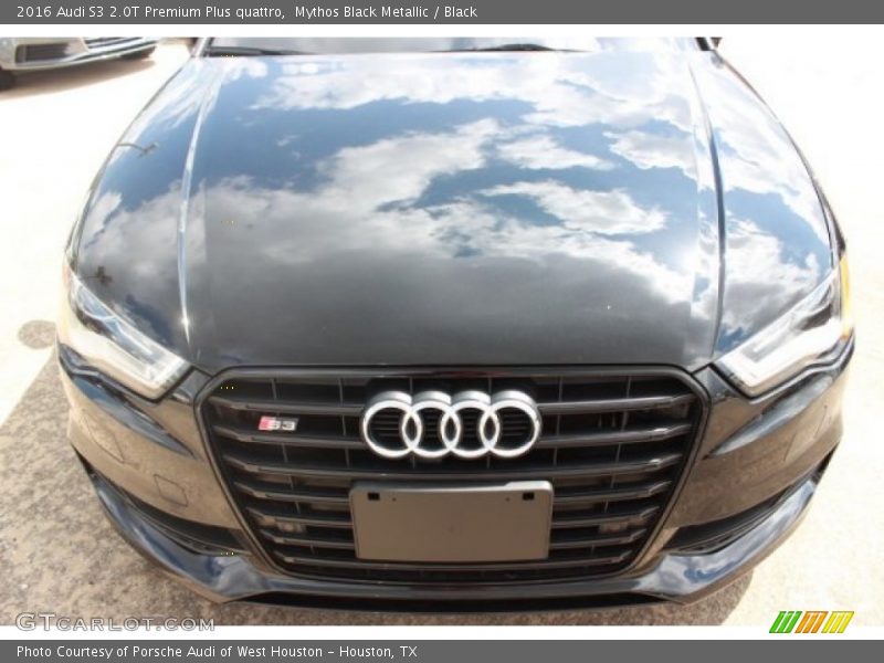Mythos Black Metallic / Black 2016 Audi S3 2.0T Premium Plus quattro