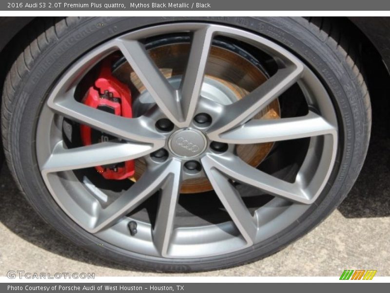 Mythos Black Metallic / Black 2016 Audi S3 2.0T Premium Plus quattro