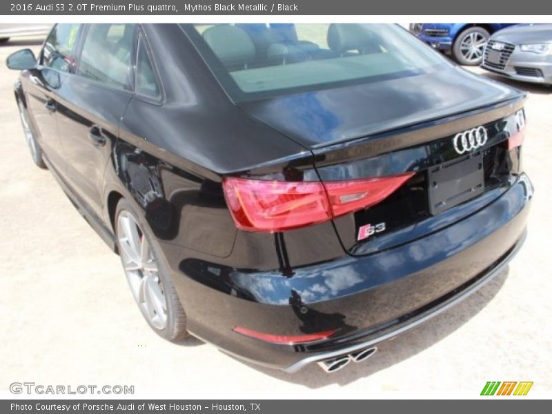 Mythos Black Metallic / Black 2016 Audi S3 2.0T Premium Plus quattro