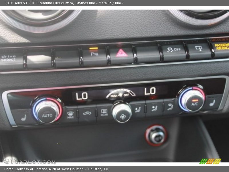 Mythos Black Metallic / Black 2016 Audi S3 2.0T Premium Plus quattro