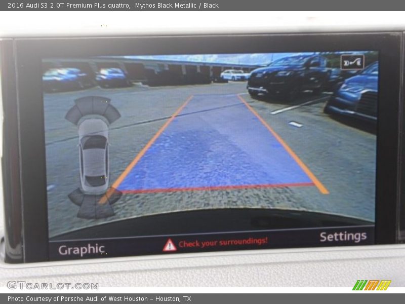Mythos Black Metallic / Black 2016 Audi S3 2.0T Premium Plus quattro