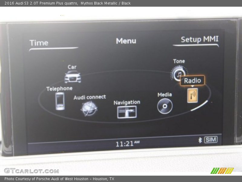 Mythos Black Metallic / Black 2016 Audi S3 2.0T Premium Plus quattro