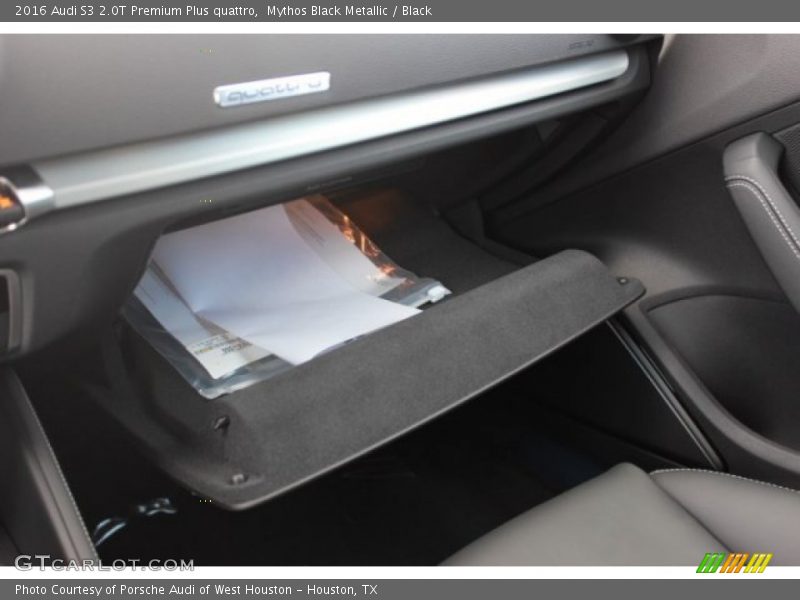 Mythos Black Metallic / Black 2016 Audi S3 2.0T Premium Plus quattro