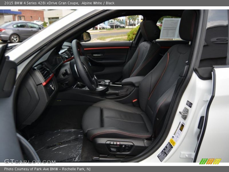 Alpine White / Black 2015 BMW 4 Series 428i xDrive Gran Coupe