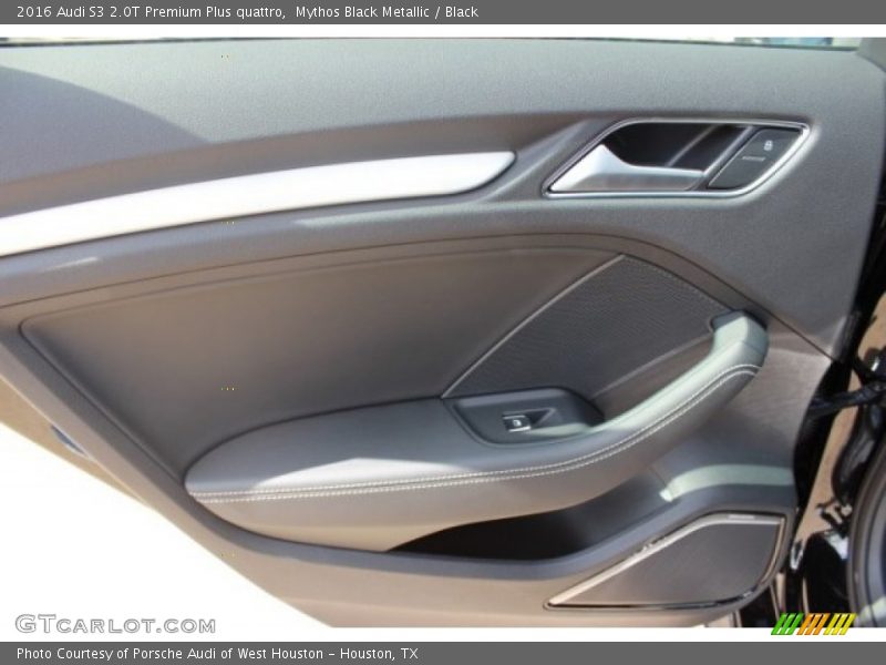 Mythos Black Metallic / Black 2016 Audi S3 2.0T Premium Plus quattro