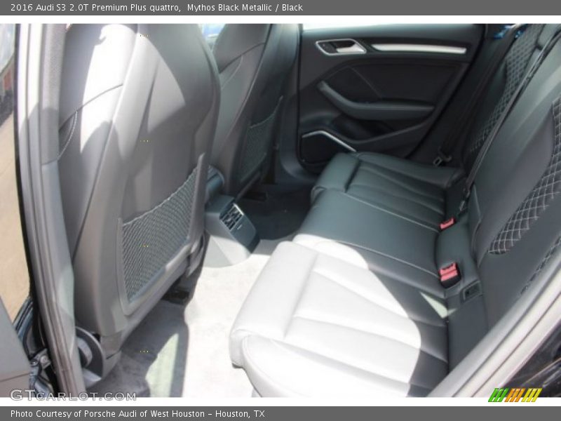 Rear Seat of 2016 S3 2.0T Premium Plus quattro