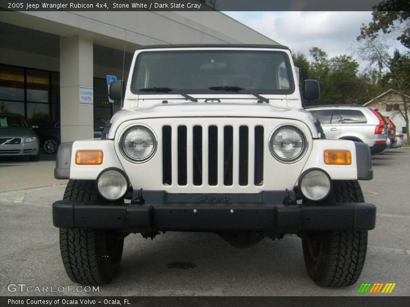 Stone White / Dark Slate Gray 2005 Jeep Wrangler Rubicon 4x4