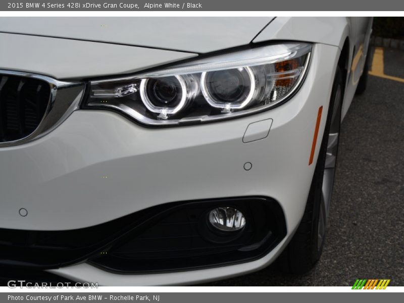 Alpine White / Black 2015 BMW 4 Series 428i xDrive Gran Coupe