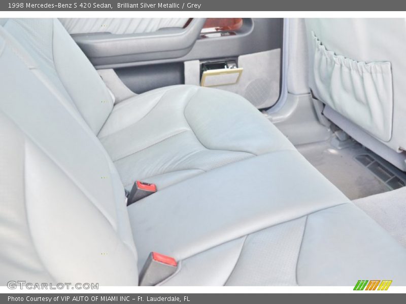 Brilliant Silver Metallic / Grey 1998 Mercedes-Benz S 420 Sedan