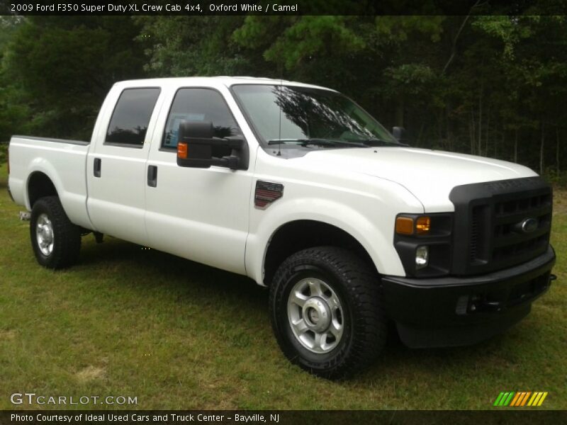 Oxford White / Camel 2009 Ford F350 Super Duty XL Crew Cab 4x4